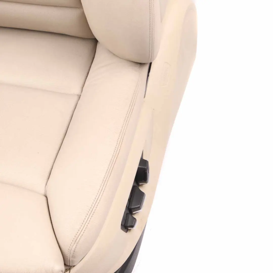 Leather Seats BMW F10 Saloon Heated Comfort Dakota Oyster Interior Door Cards