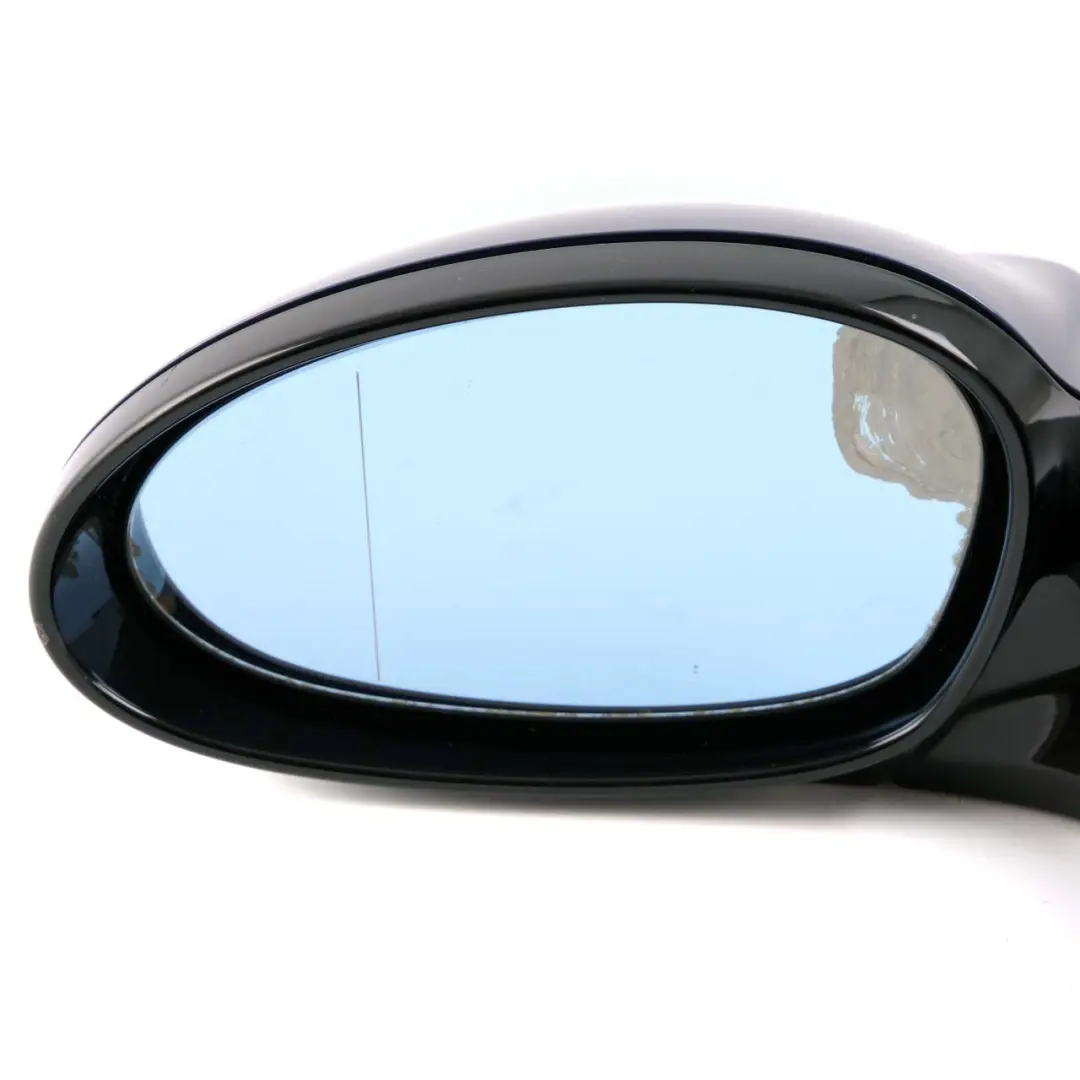 BMW 1 E87 M Sport High Gloss Heated Left Wing Mirror N/S Le Mans Blau Blue 381