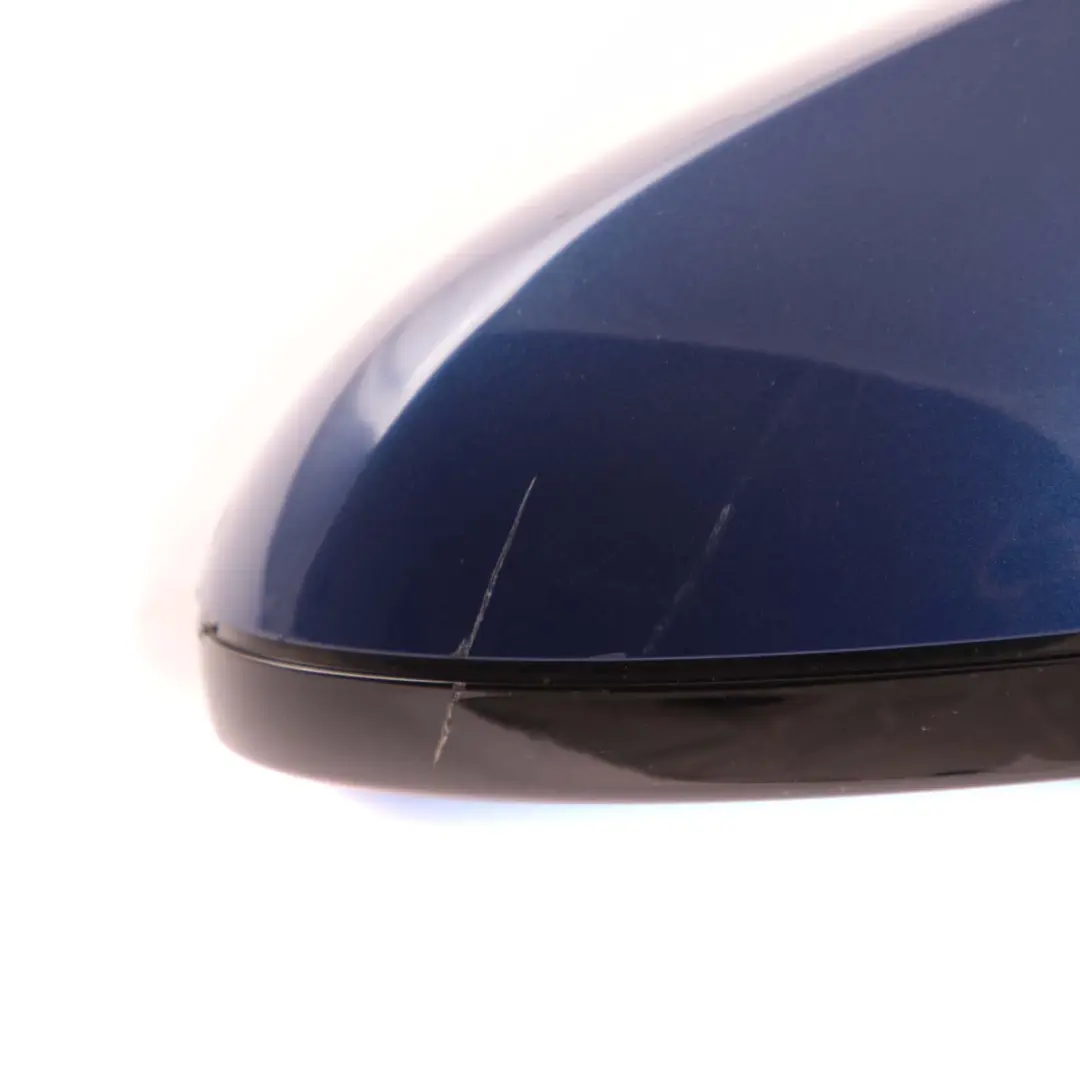 BMW 1 E87 M Sport High Gloss Heated Left Wing Mirror N/S Le Mans Blau Blue 381