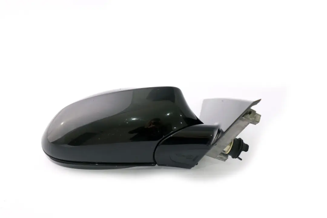 BMW 1 Series 1 E87 M Sport Heated Right Wing Mirror O/S Black Sapphire 5 Pins