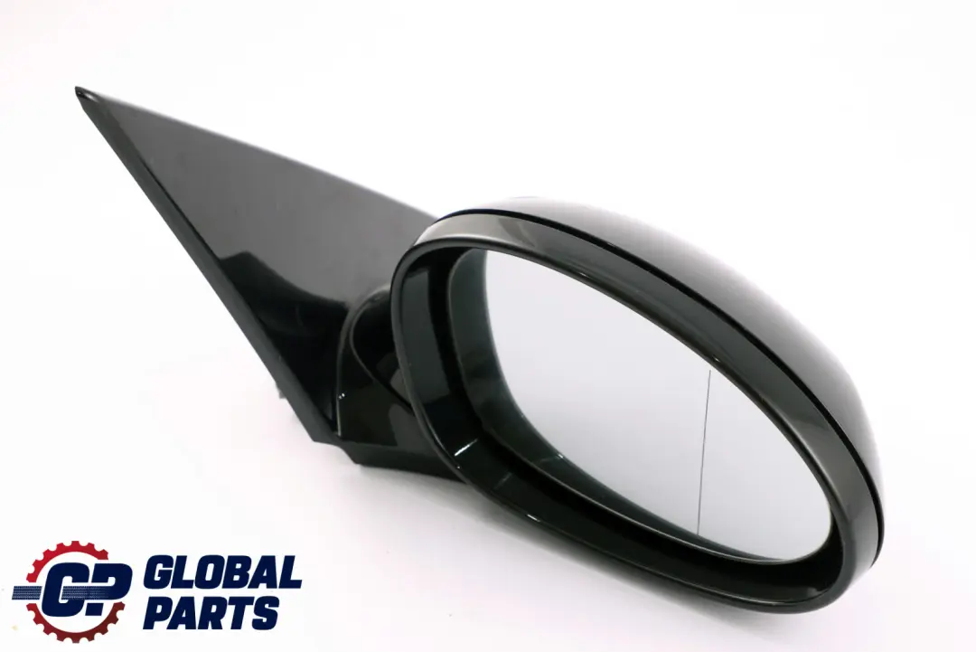 BMW 1 Series E87 M Sport High Gloss Right Wing Mirror O/S Schwarz 2 Black 668