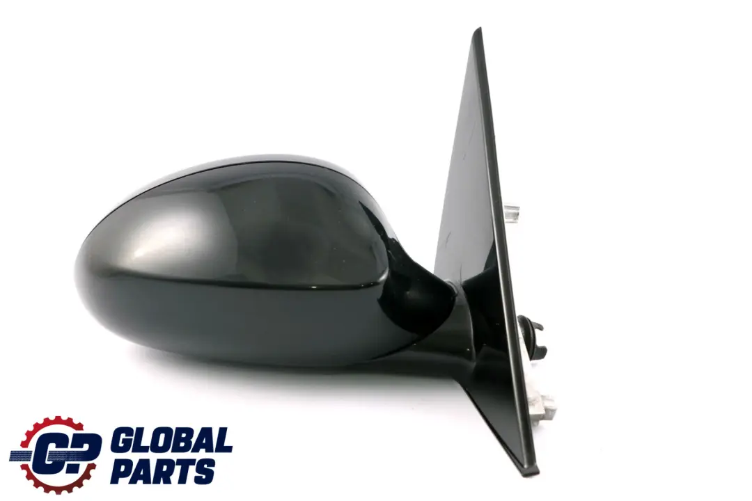 BMW 1 Series E87 M Sport High Gloss Right Wing Mirror O/S Schwarz 2 Black 668