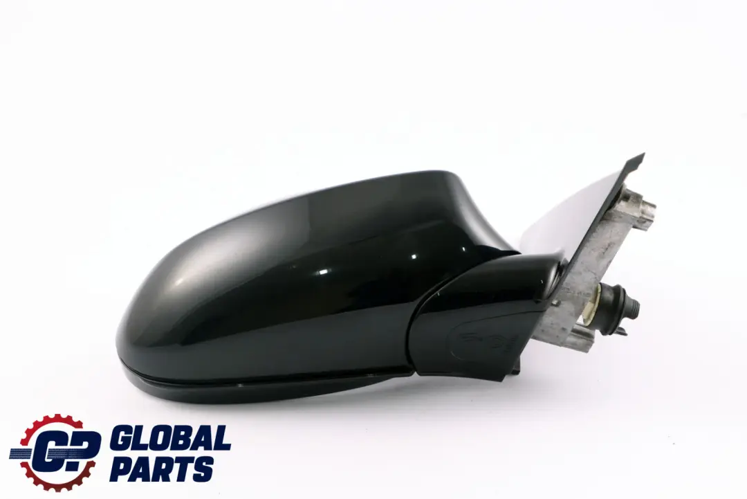 BMW 1 Series E87 M Sport High Gloss Right Wing Mirror O/S Schwarz 2 Black 668