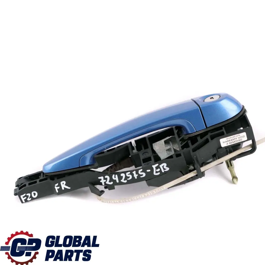 BMW 1 Series F20 Complete Front Right Grab Handle O/S Estorilblau Estoril Blue