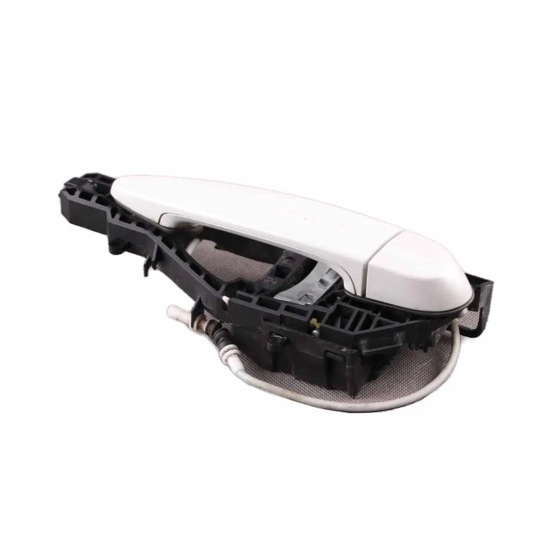 BMW F20 Grab Handle Door Front Left N/S Outside Mineralweiss Mineral White A96