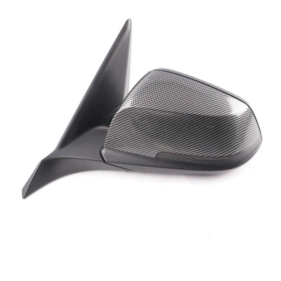 BMW F20 Wing Mirror Heated Door Left N/S Outside 6 Pins Carbon Look