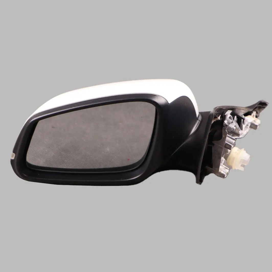 BMW F20 Wing Mirror Heated Left N/S Outside 6 Pins Alpinweiss Alpine White 300