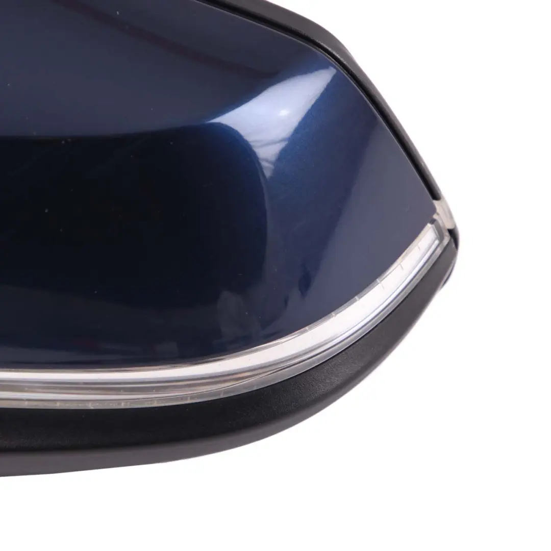  BMW 1 Series F20 LCI 1 Heated Left Wing Mirror N/S Tiefseeblau Deep Sea Blue