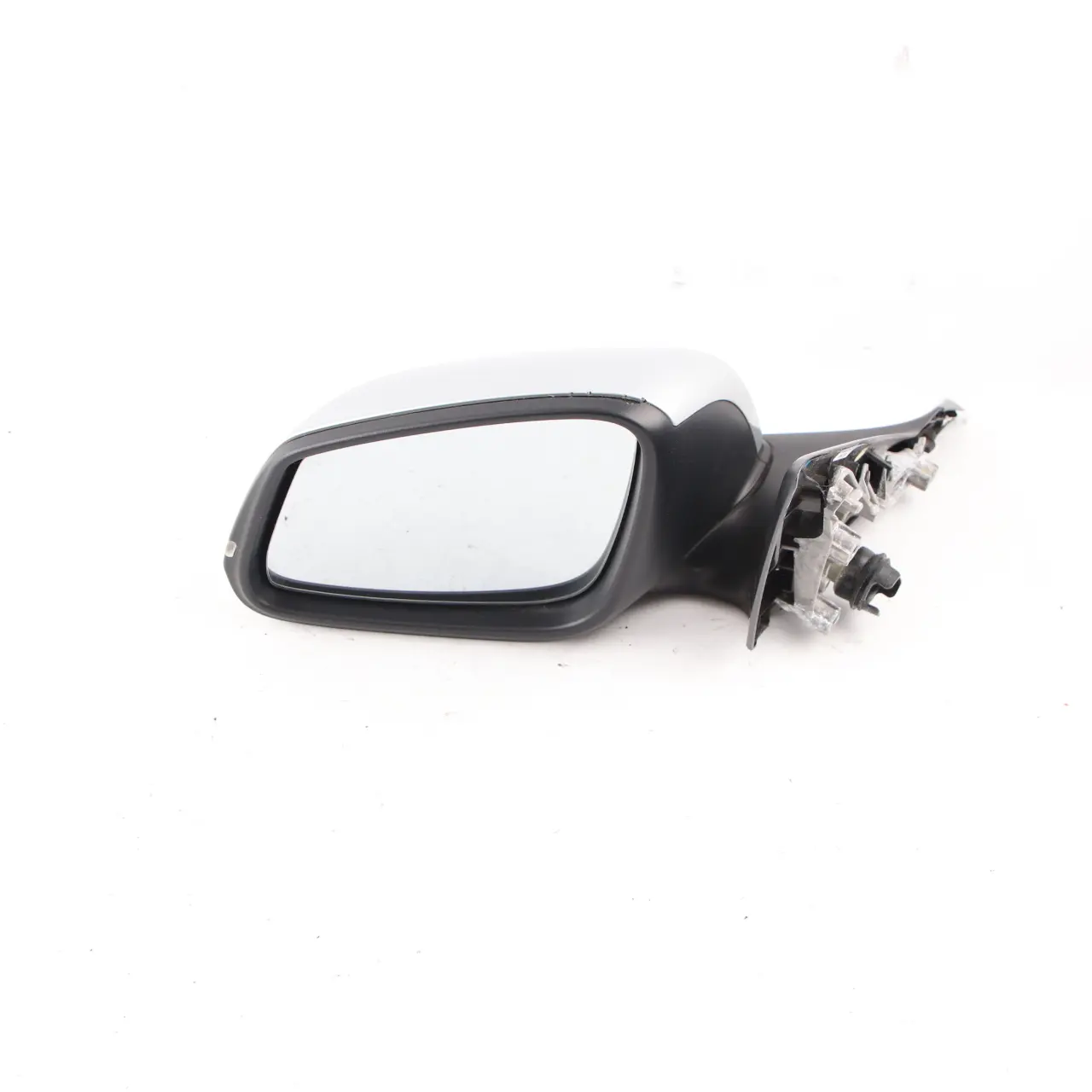 BMW 1 Series F20 LCI Heated Left Wing Mirror N/S Glacier Silber Silver A83