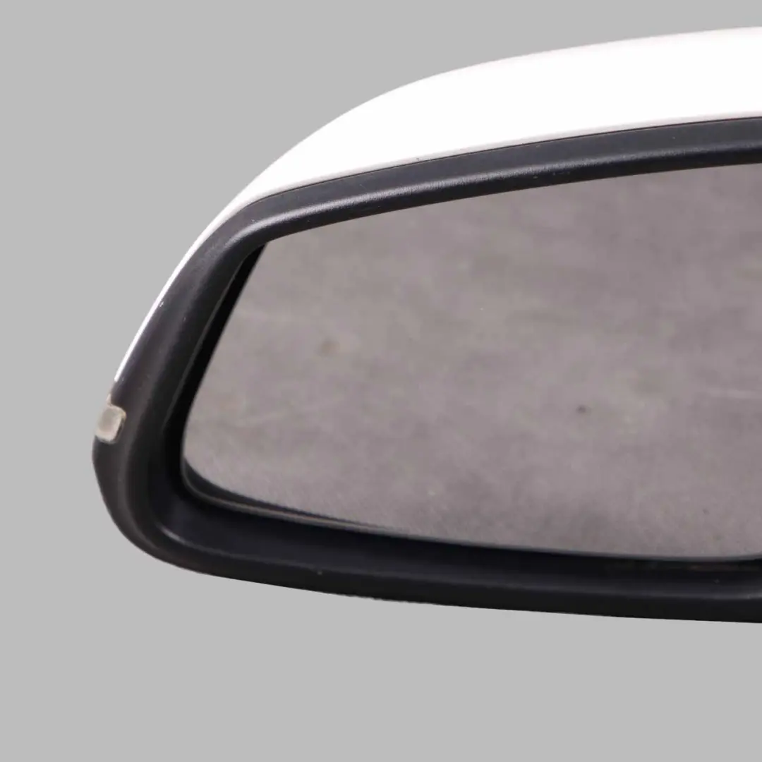 BMW F20 Wing Mirror Heated Door Left N/S Outside 6 Pin Mineral White - A96