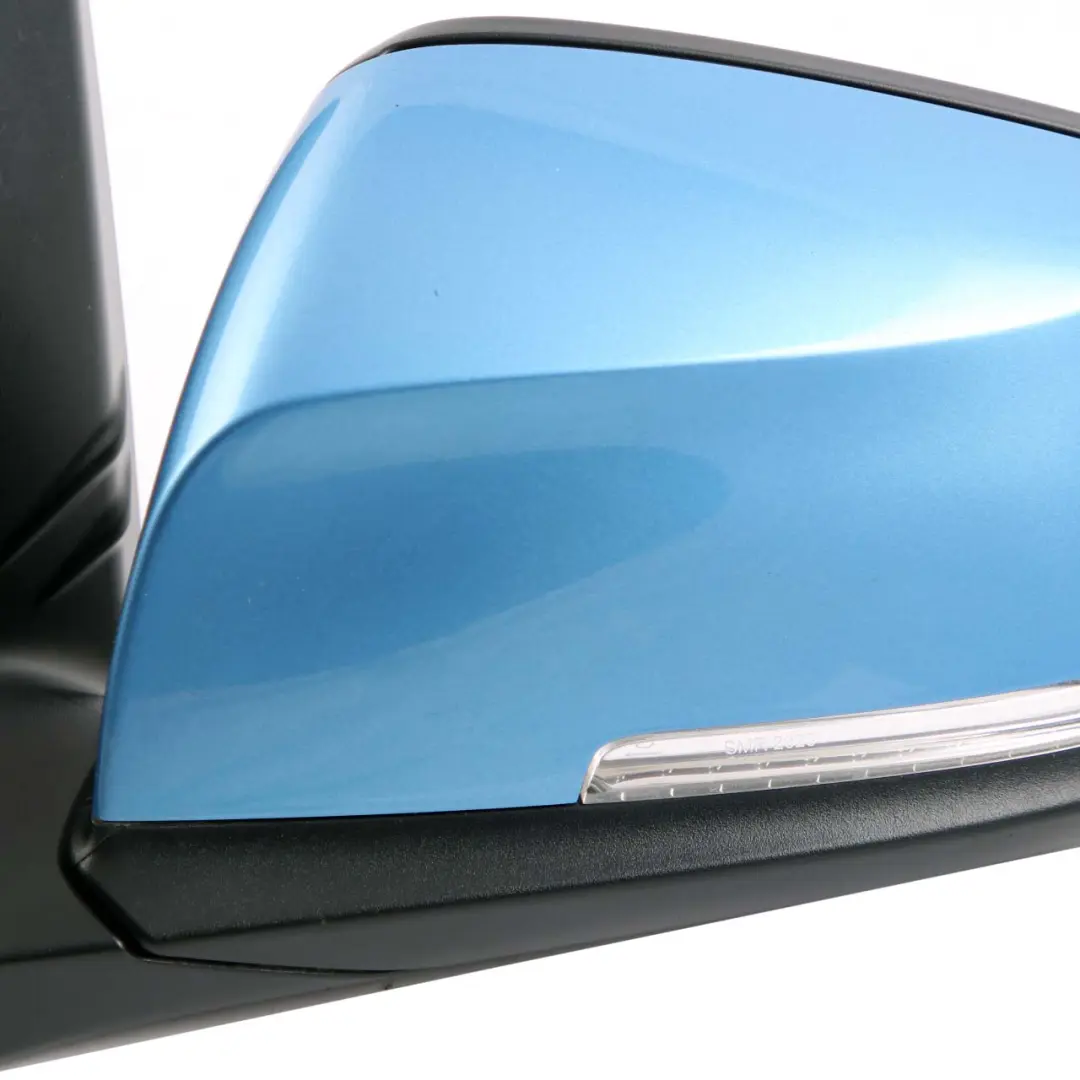 Door Wing Mirror BMW F20 LCI Heated Left N/S Seaside Blue Metallic