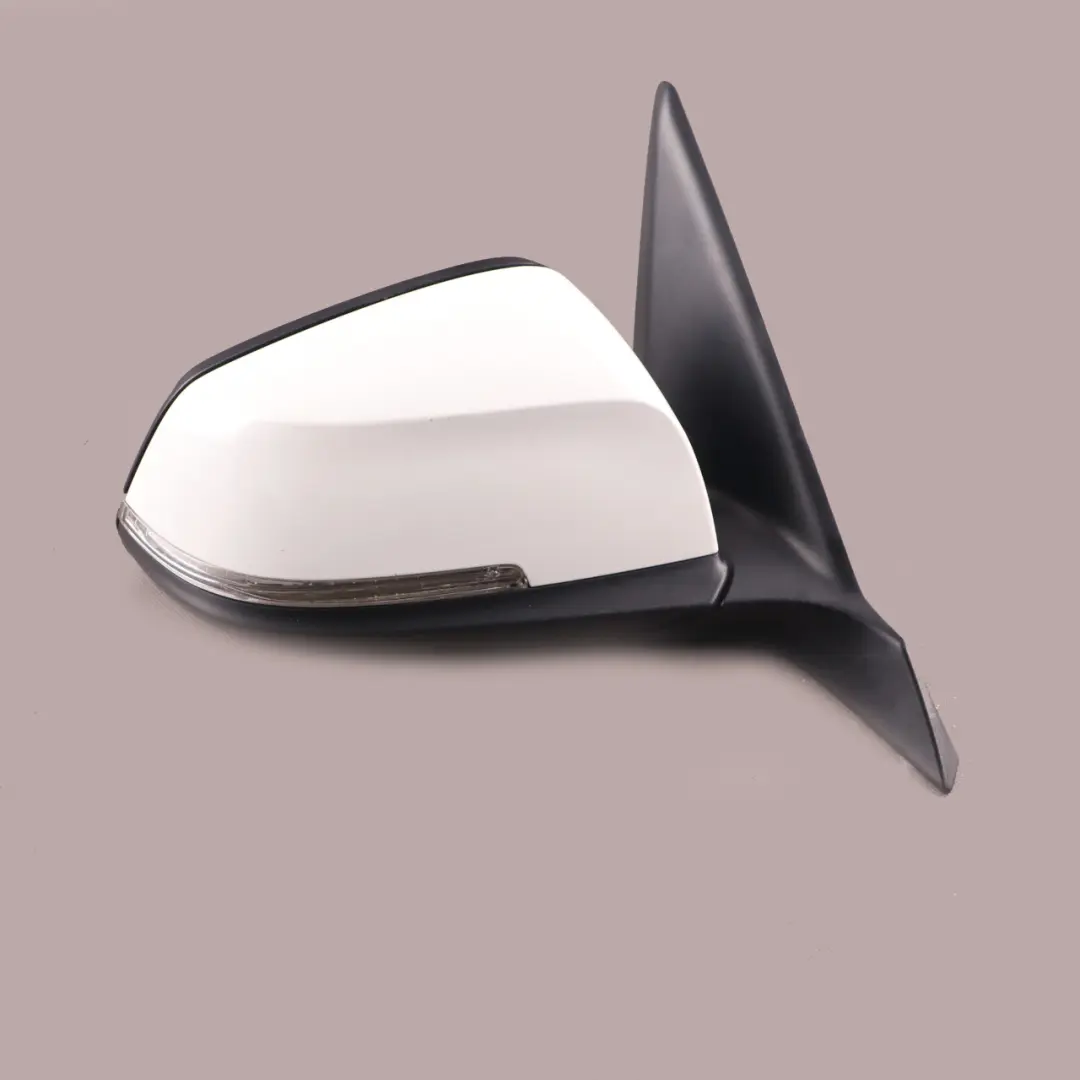 Door Wing Mirror BMW F20 F20N LCI 4 Heated Right O/S Alpinweiss White 300