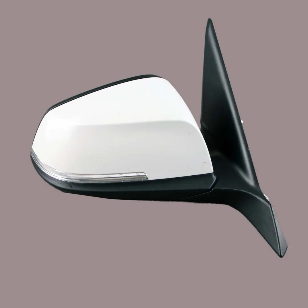 Door Wing Mirror BMW F20 F20N LCI 5 Heated Right O/S Alpinweiss White 300