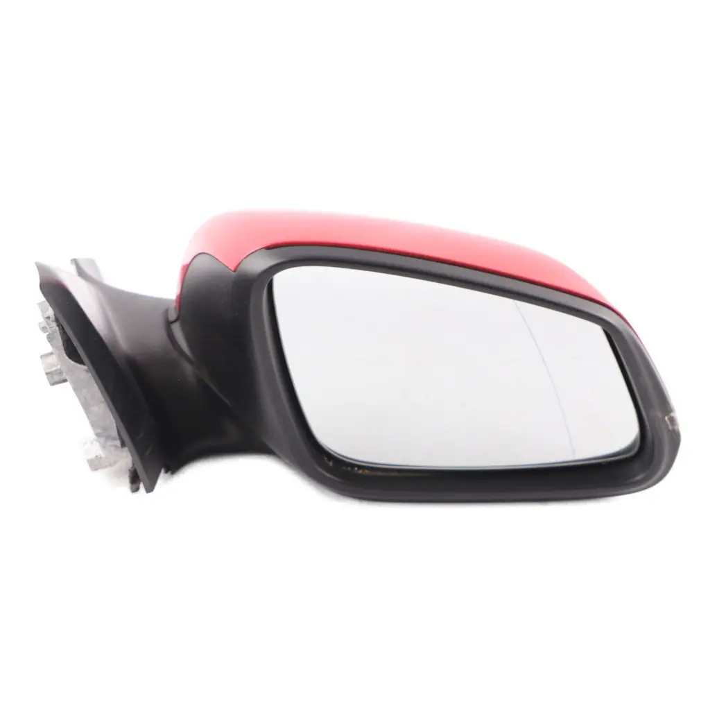 BMW F20 Wing Mirror Heated Right O/S Outside 6 Pins Karmesinrot Red A61