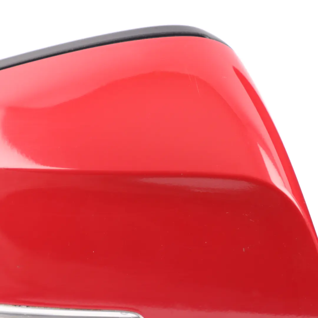 BMW F20 Wing Mirror Heated Right O/S Outside 6 Pins Karmesinrot Red A61