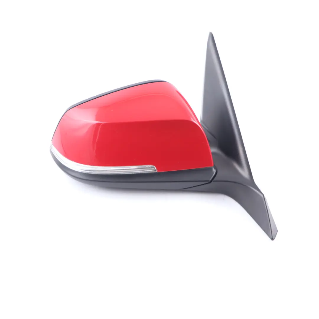 BMW F20 Wing Mirror Heated Right O/S Outside 6 Pins Karmesinrot Red A61