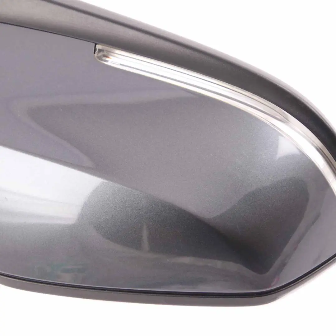 Door Wing Mirror BMW F20 LCI 1 Right O/S Outside Heated Mineral Grau Grey B39