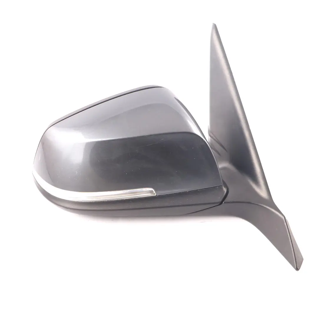 Wing Mirror BMW F20 Right O/S Door Outside Heated 6 Pins Mineral Grey B39