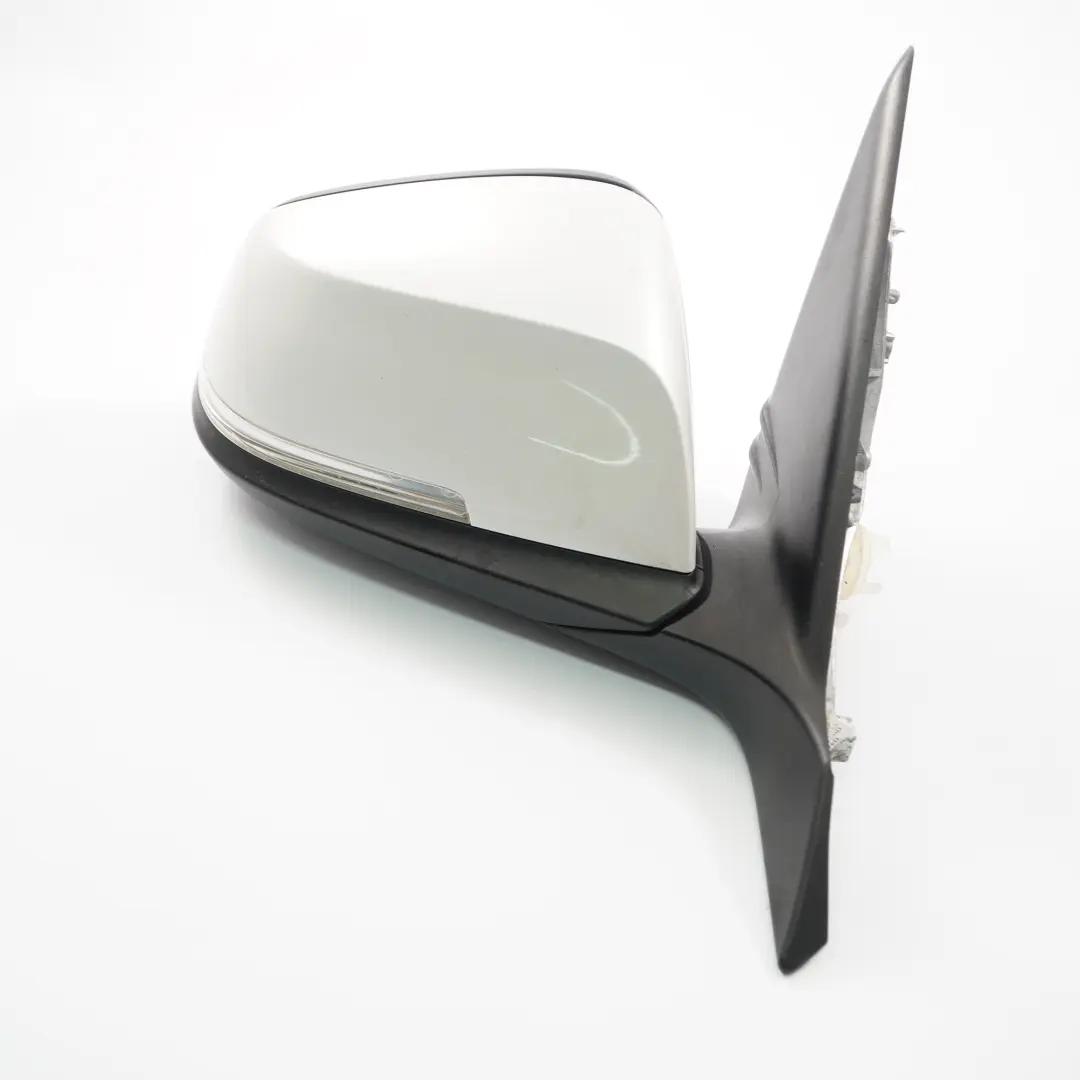 BMW F20 Door Wing Mirror Right O/S Outside Mineralweiss Mineral White A96