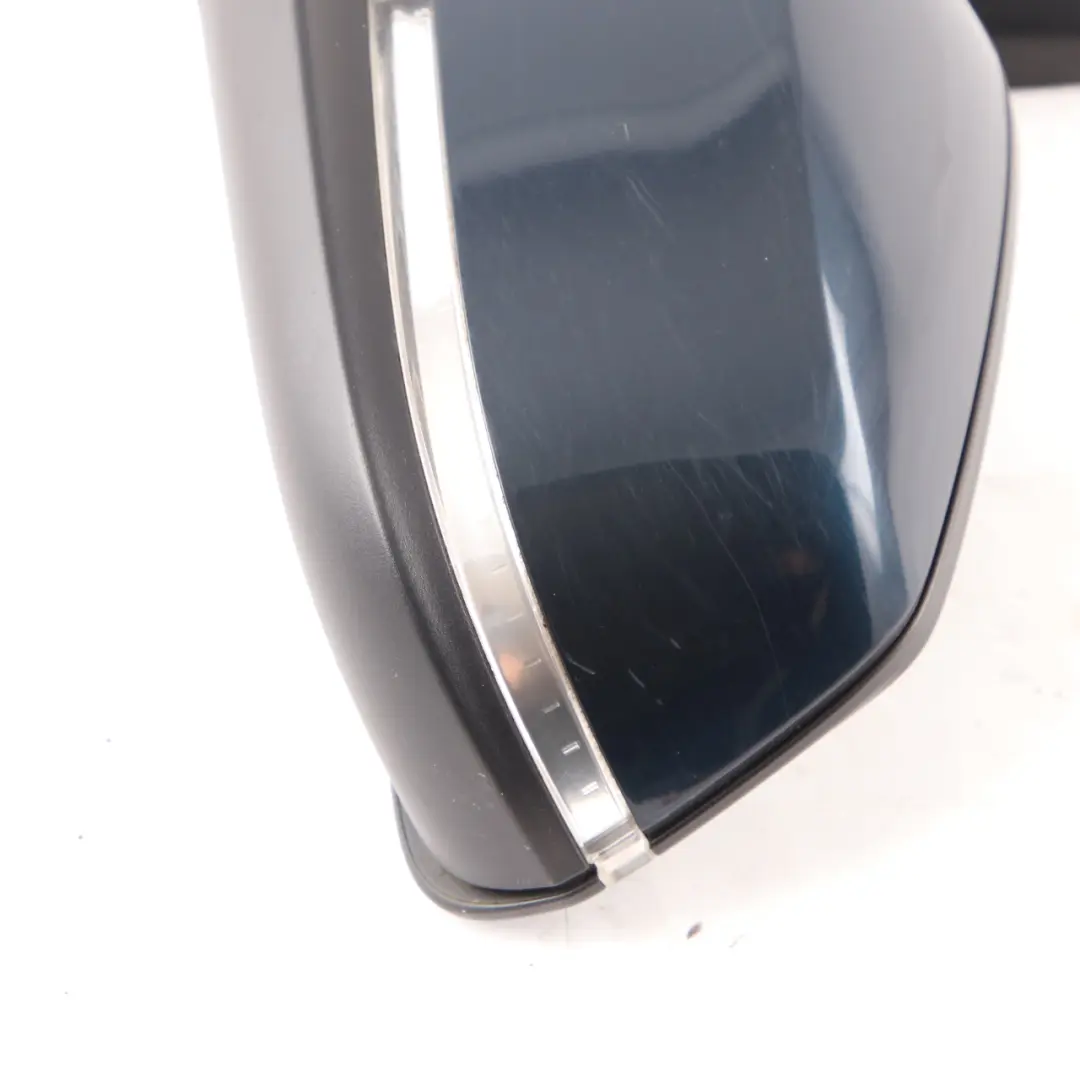 BMW F20 Wing Mirror Heated Auto Dip Door Left N/S Outside Midnight Blue - B38