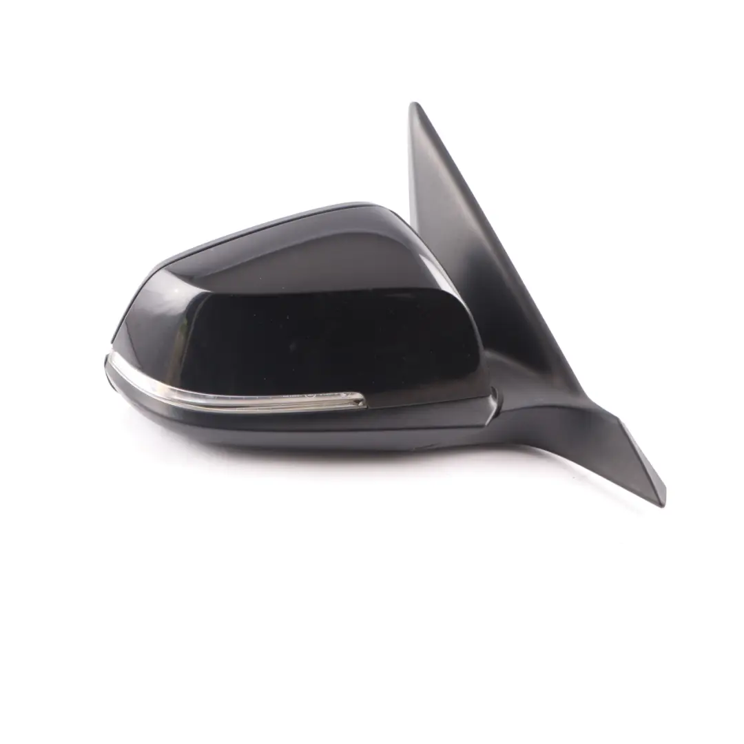 BMW F20 Wing Mirror Heated Auto Dip Door Right O/S Black Sapphire Metallic - 475