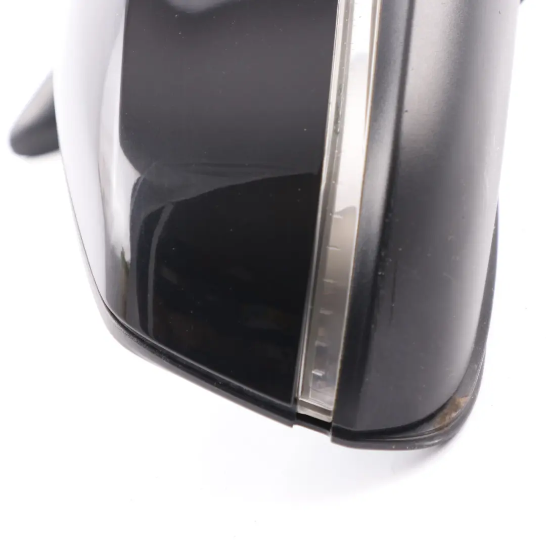 BMW F20 Wing Mirror Heated Auto Dip Door Right O/S Black Sapphire Metallic - 475