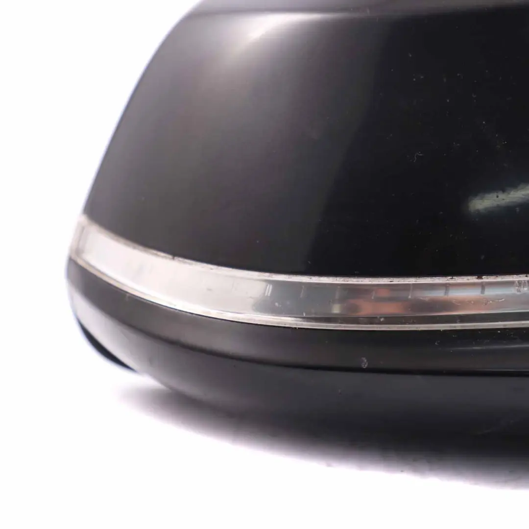 BMW 1 Series F20 Right Heated Wing Mirror O/S High Gloss Black Sapphire 475