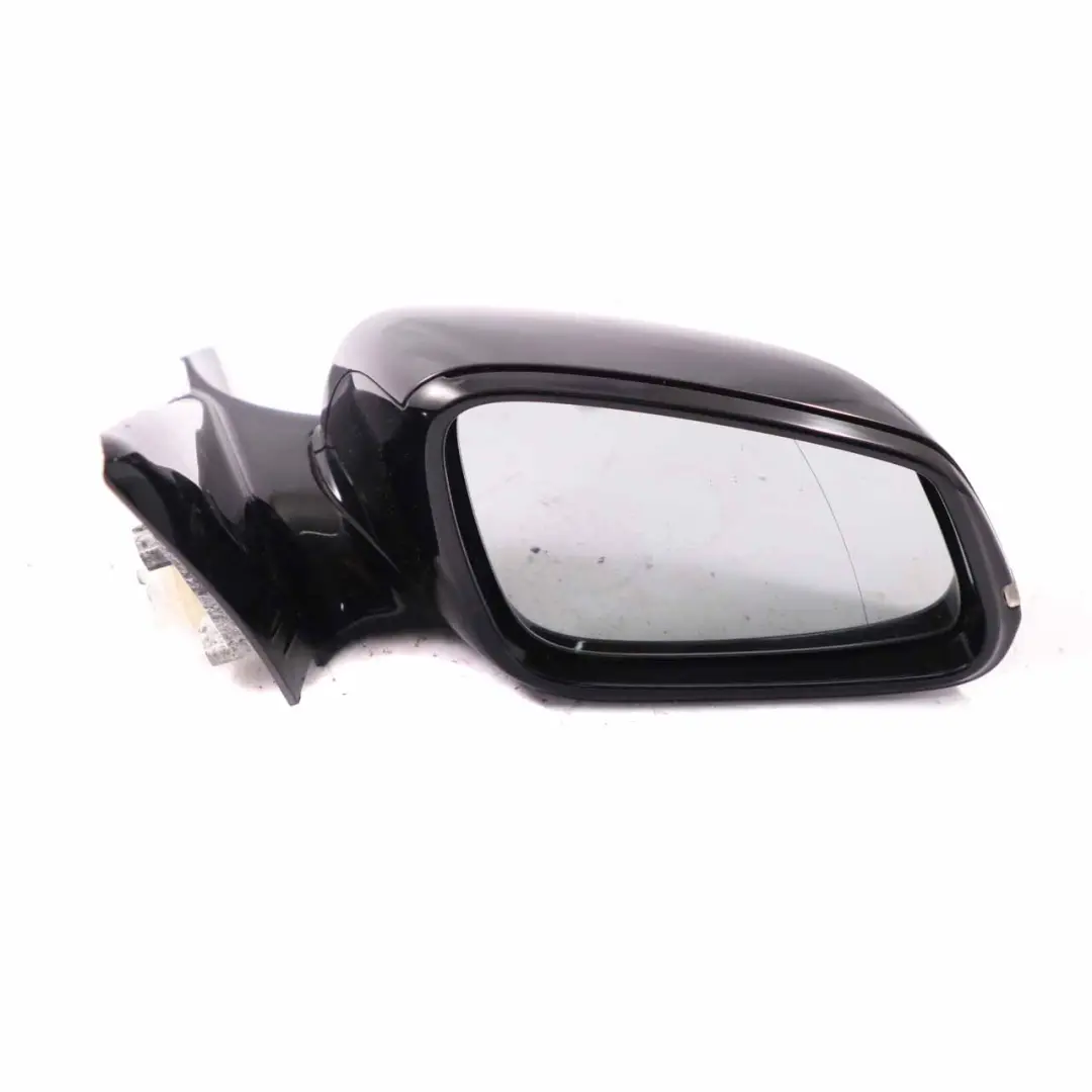 BMW 1 Series F20 Right Heated Wing Mirror O/S High Gloss Black Sapphire 475