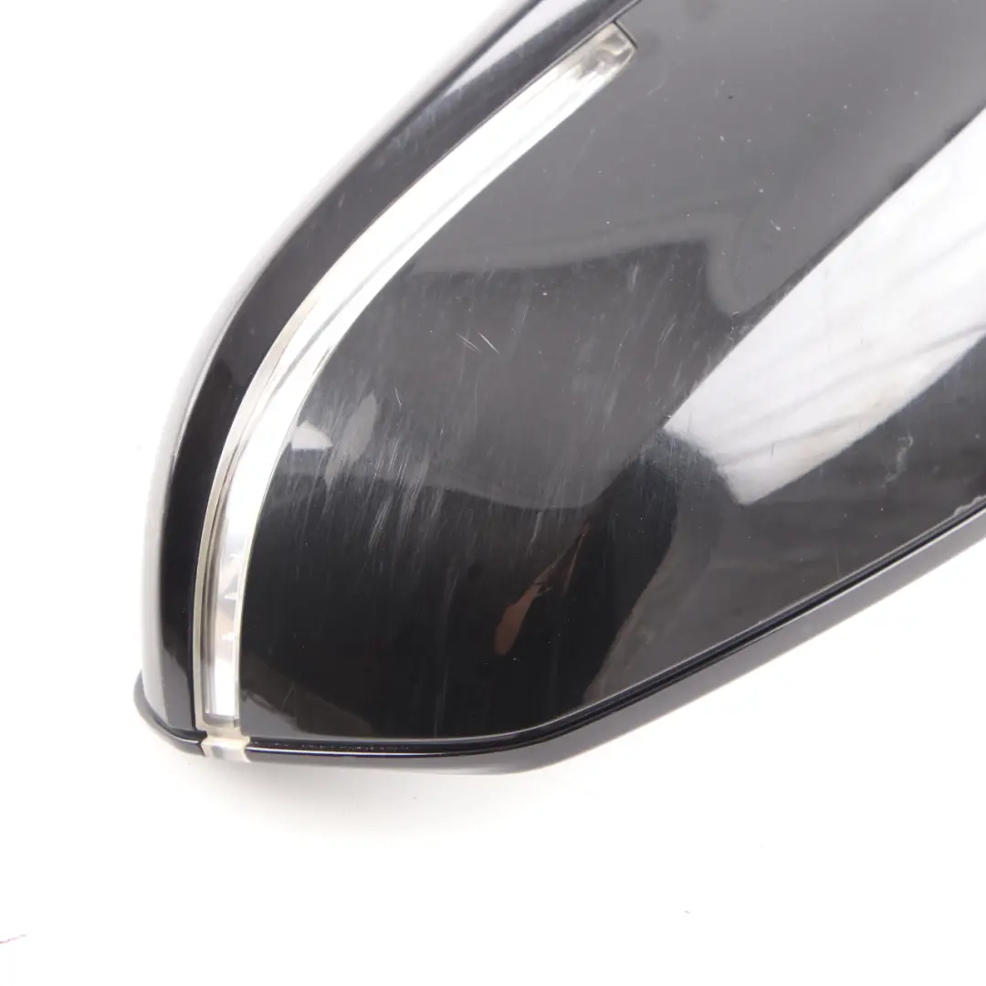 BMW F20 Links Wing Mirror N/S High Gloss Auto Dip Black Sapphire - 475