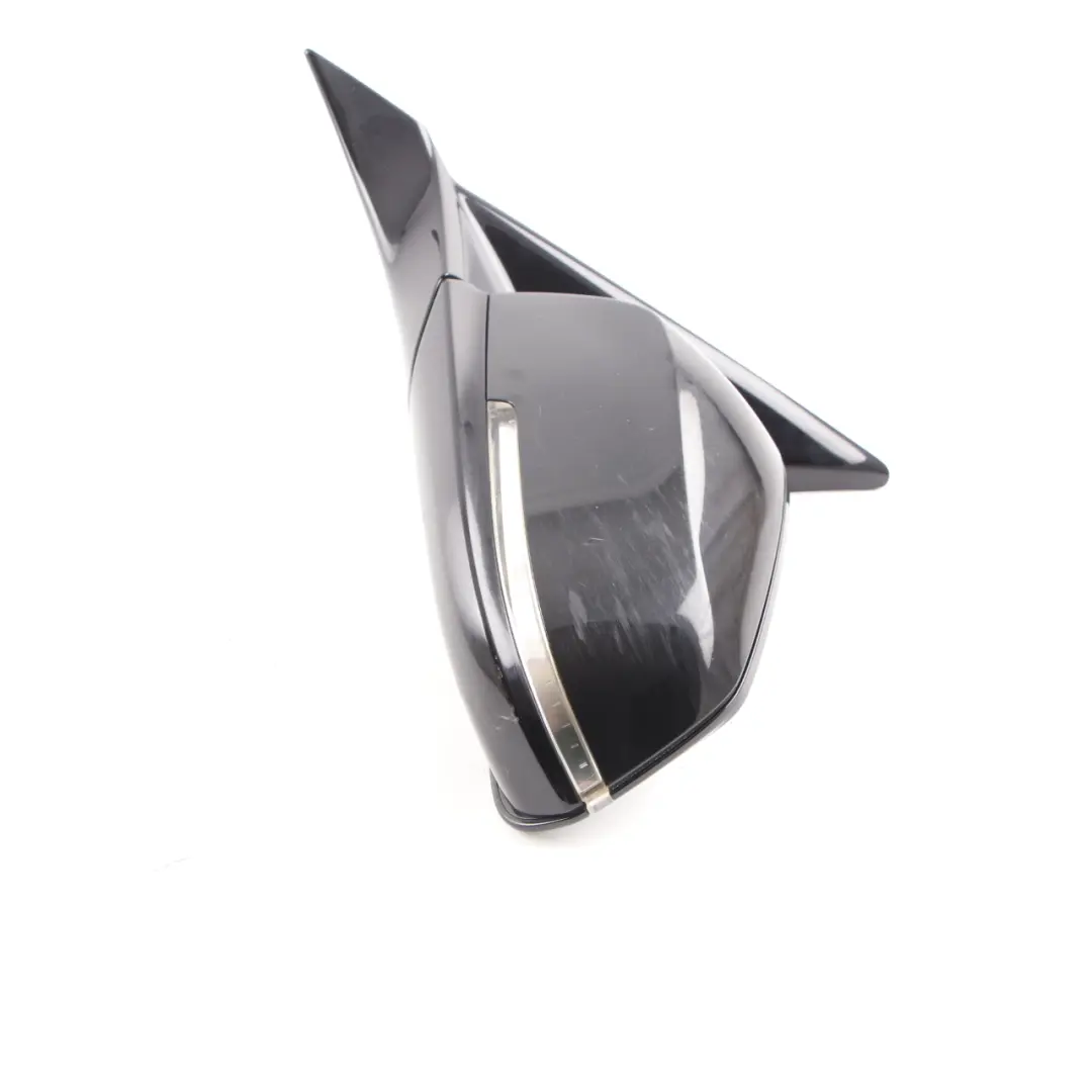 BMW F20 Links Wing Mirror N/S High Gloss Auto Dip Black Sapphire - 475