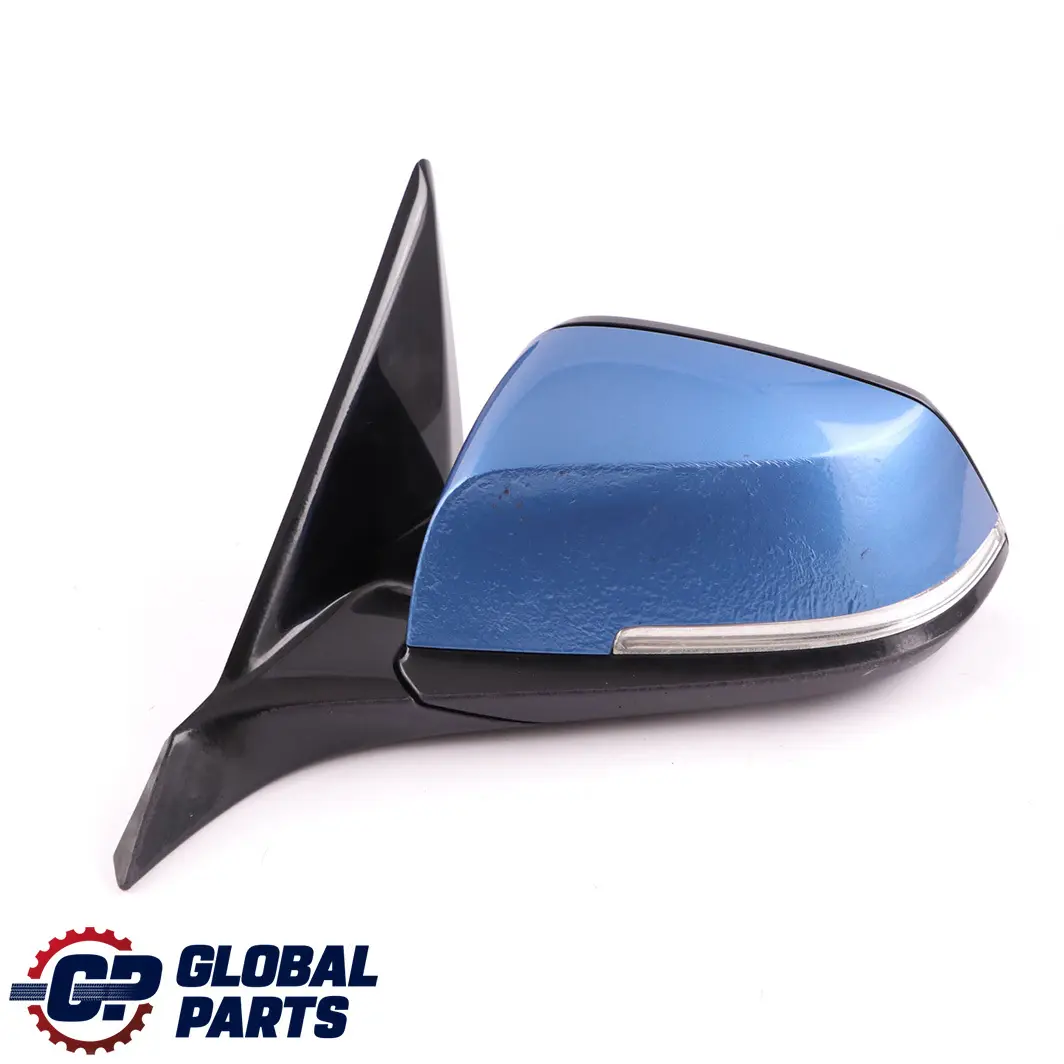 BMW 1 F20 Links Wing Mirror N/S High Gloss Auto Dip Estorilblau Estoril Blue