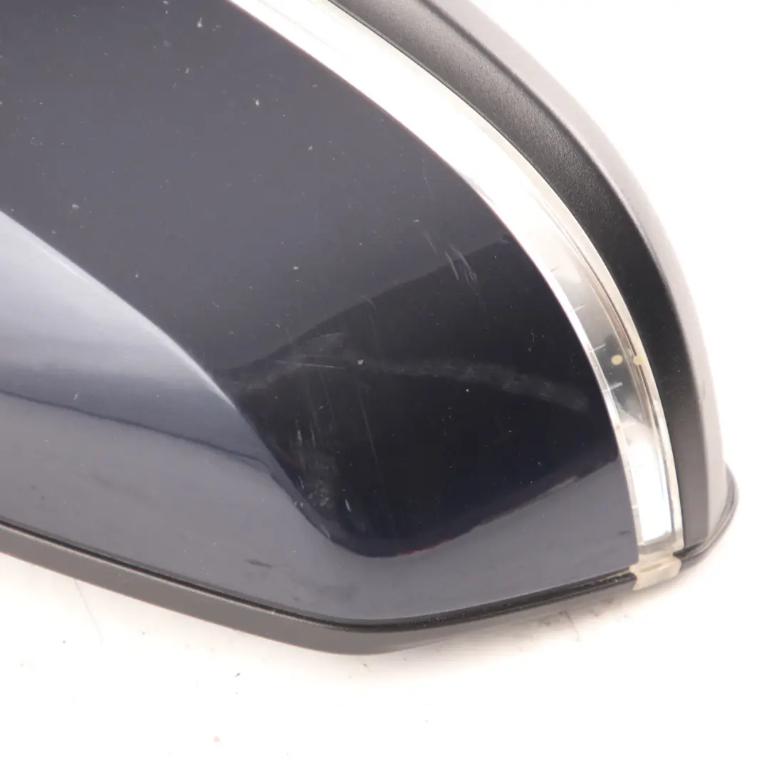 Wing Mirror BMW F30 F31 Heated Right O/S Imperial Brillant Blue - A89 6 Pins