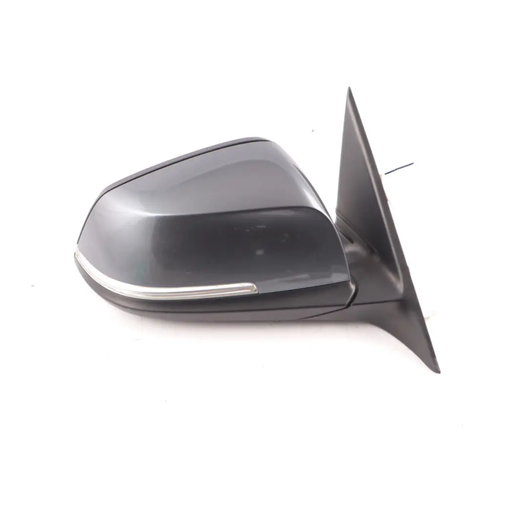 Wing Mirror BMW F30 F31 Heated Right O/S Outside Mineralgrau Grey Metallic B39