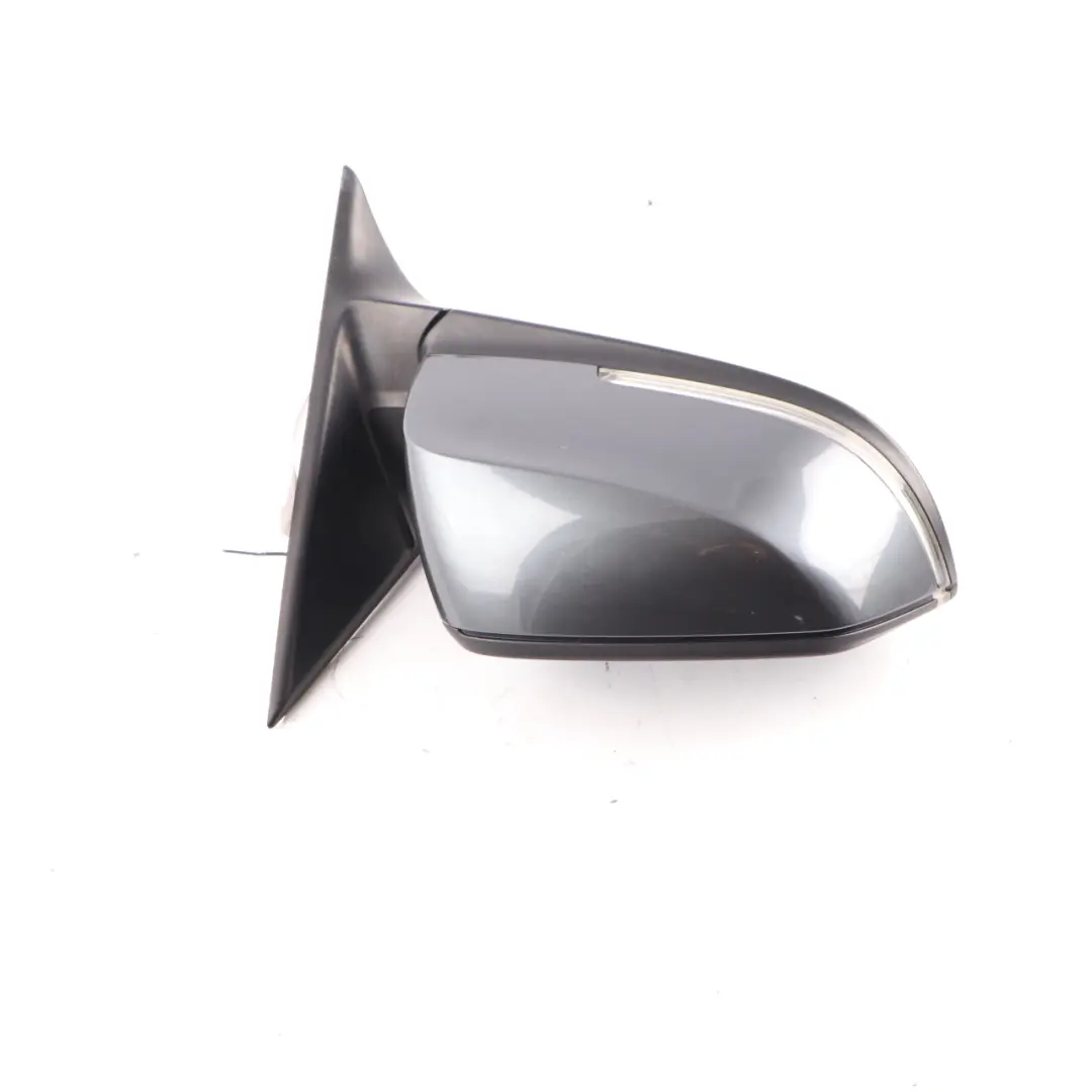 Wing Mirror BMW F30 F31 Heated Right O/S Outside Mineralgrau Grey Metallic B39