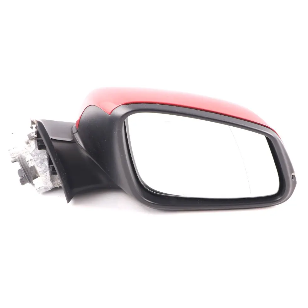 BMW 3 F30 F31 Heated Right Wing Mirror O/S Melbourne Red Metallic A75 7245094