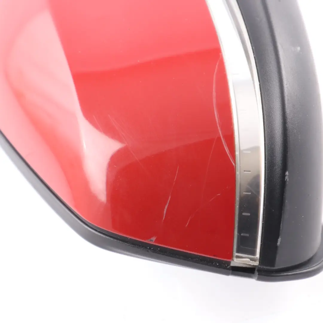 BMW 3 F30 F31 Heated Right Wing Mirror O/S Melbourne Red Metallic A75 7245094