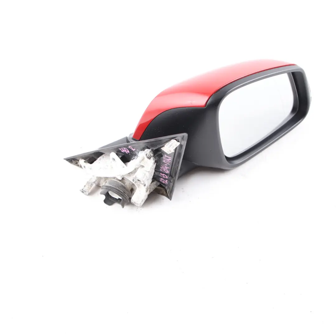 BMW 3 Series F30 F31 Heated Right Wing Mirror O/S Melbourne Red Metallic A75