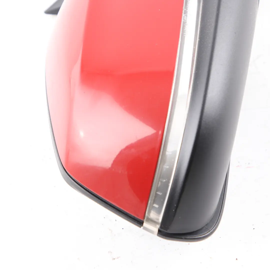 BMW 3 Series F30 F31 Heated Right Wing Mirror O/S Melbourne Red Metallic A75