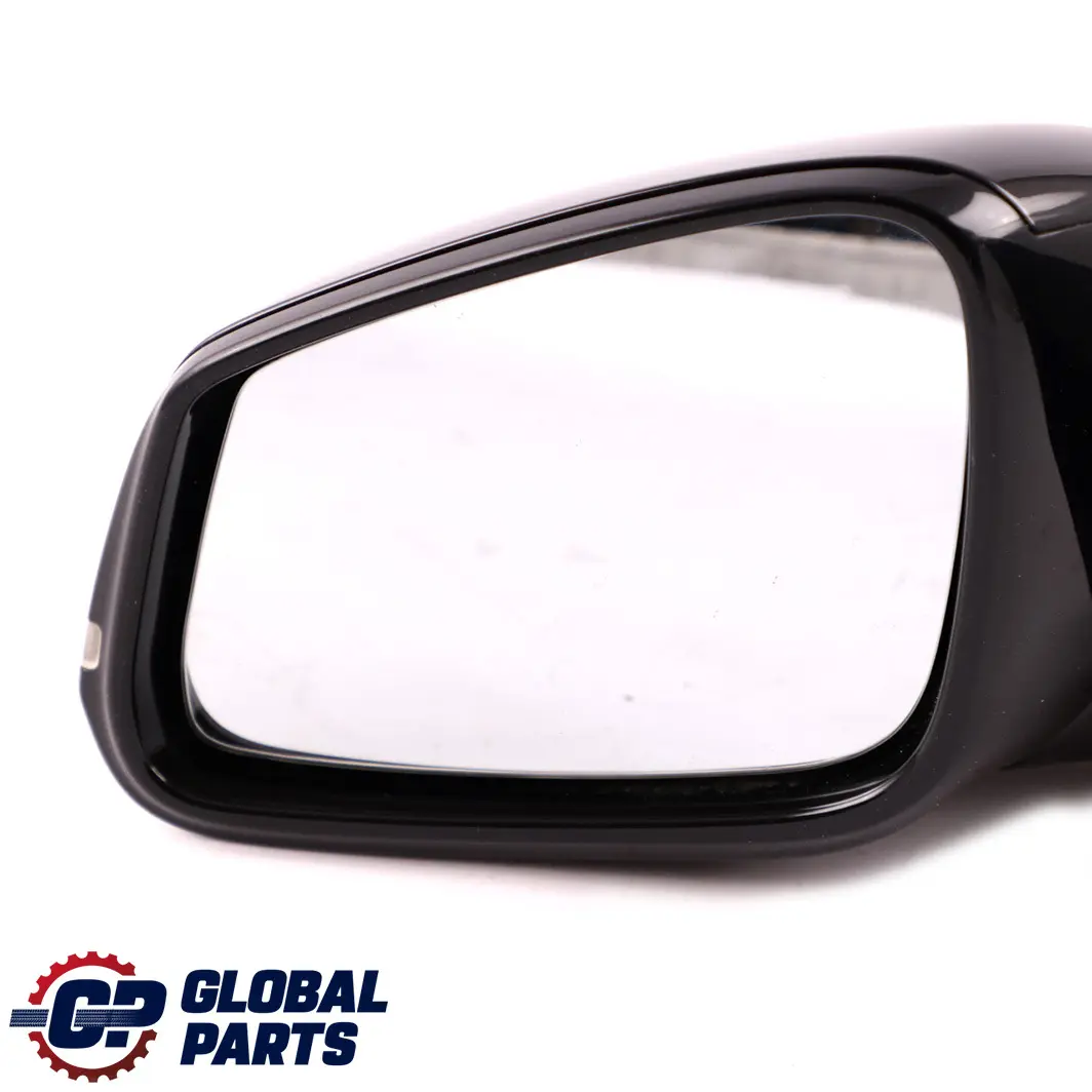 BMW 3 Series F30 F31 M Sport High Gloss Heated Left Wing Mirror N/S Black