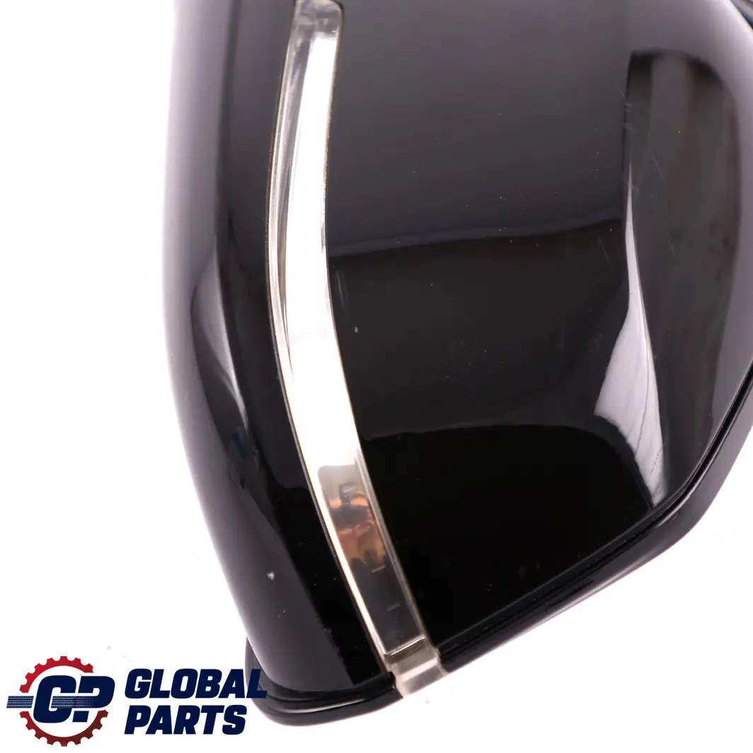 BMW 3 Series F30 F31 M Sport High Gloss Heated Left Wing Mirror N/S Black