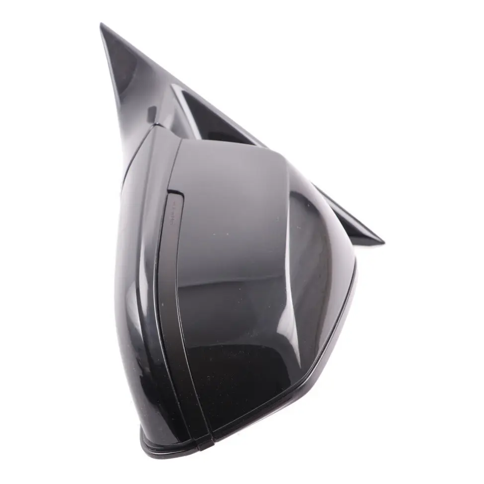 Wing Mirror BMW F30 F31 M Sport High Gloss Heated Left N/S Black Sapphire - 475