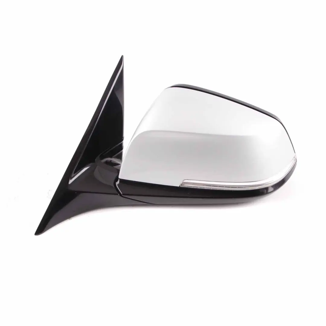 Wing Mirror BMW F30 F31 M Sport High Gloss Heated Left N/S Glacier Silver A83