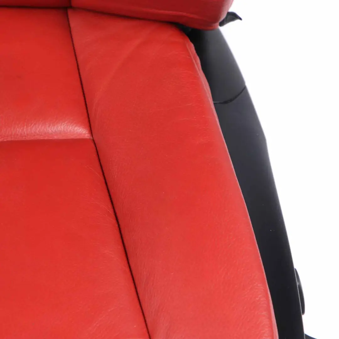 Front Seat BMW E92 Coupe Left N/S Korall Red Leather Dakota Memory