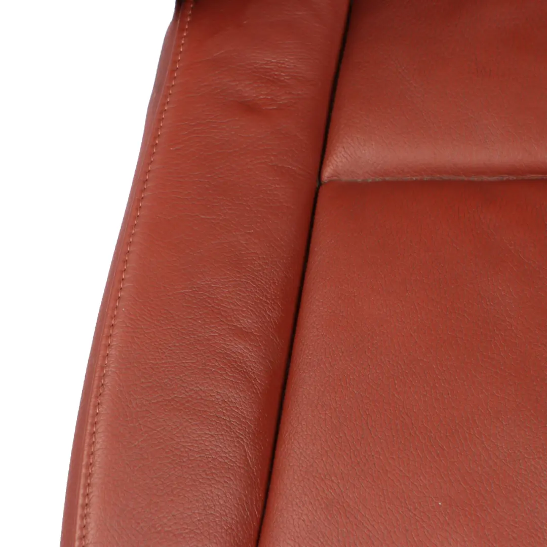 BMW E90 E91 LCI Front Left N/S Seat Heated Leather Red Brown Memory