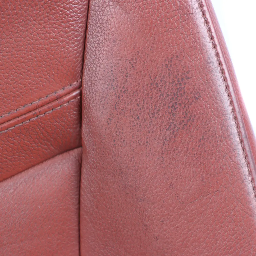 BMW E90 E91 LCI Front Right O/S Seat Heated Leather Red Brown Memory