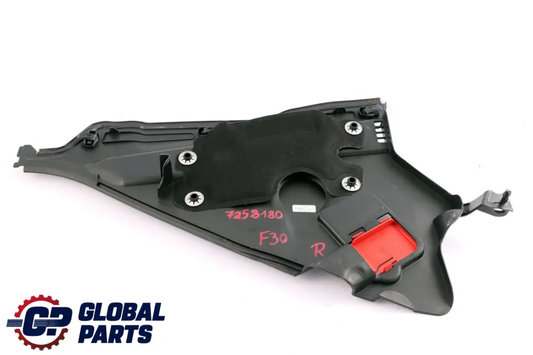 BMW 3 Series F30 Covering Apron Cover Trim Right O/S Black 7258180