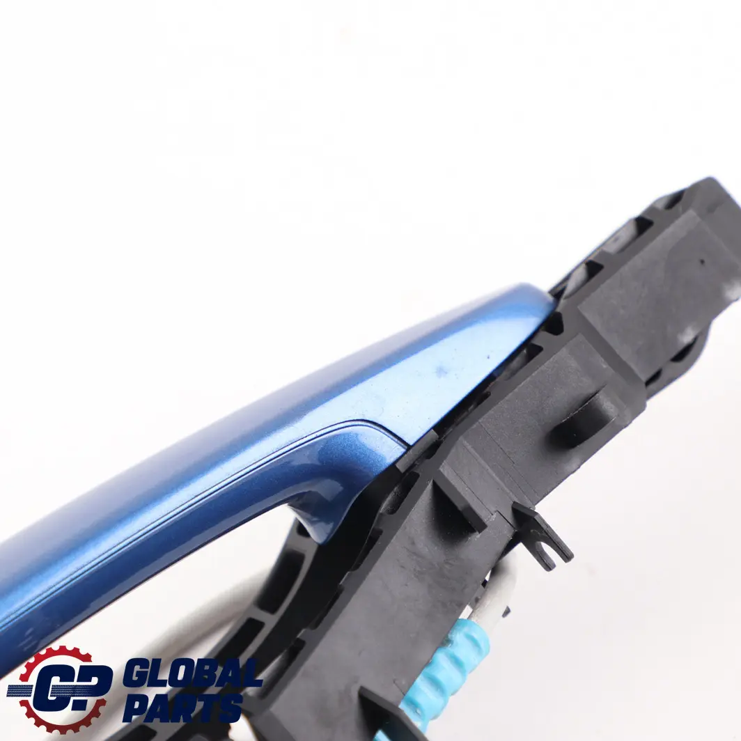 BMW 3 Series F30 F31 Front Right Outside Door Grab Handle O/S Estorilblau Blue