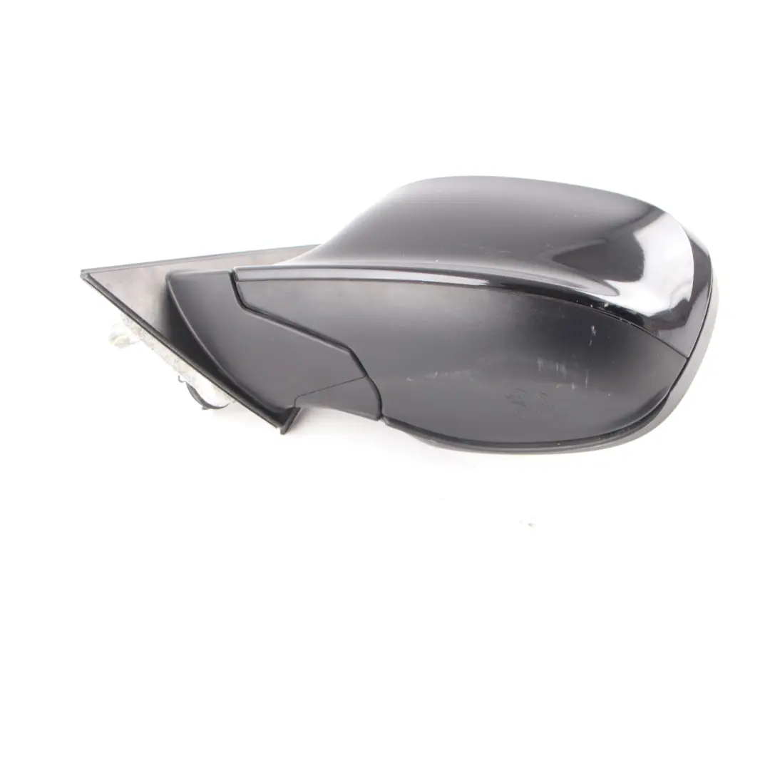 BMW X3 F25 Wing Mirror Auto Dip Heated Left Door N/S Schwarz 2 Black - 668