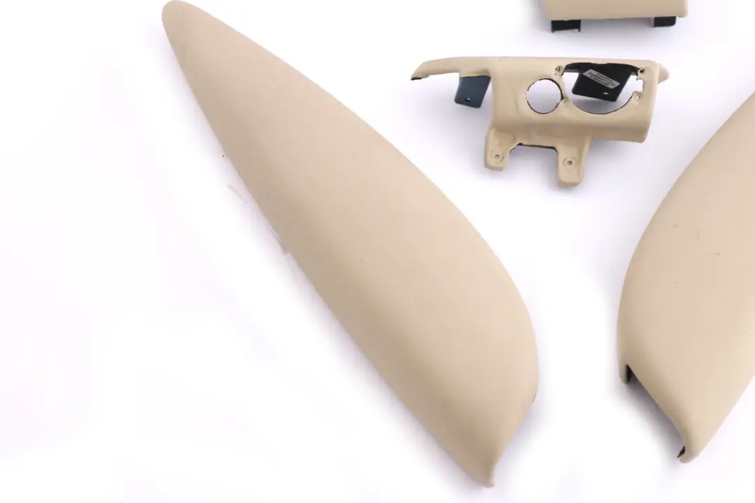 BMW Mini Cooper One R56 Dashboard Dash Lower Trim Set Kit Cream White