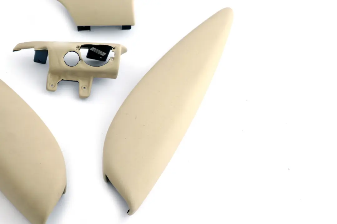 BMW Mini Cooper One R56 Dashboard Dash Lower Trim Set Kit Cream White